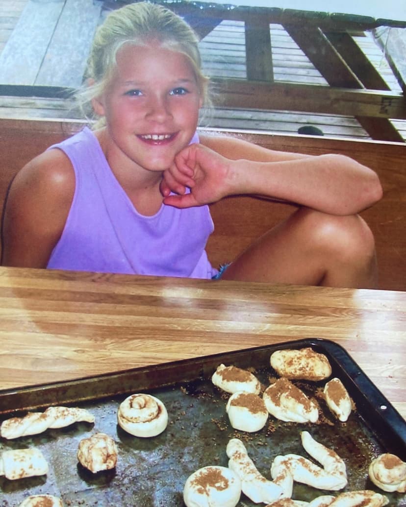 Amanda when she was 6 years old